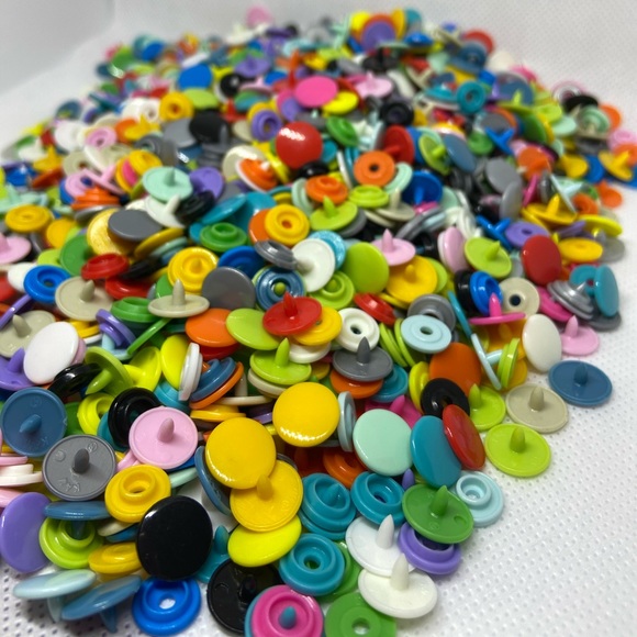 Snapbuttons High Quality DIY Clothing New Huge Lot - Picture 2 of 6